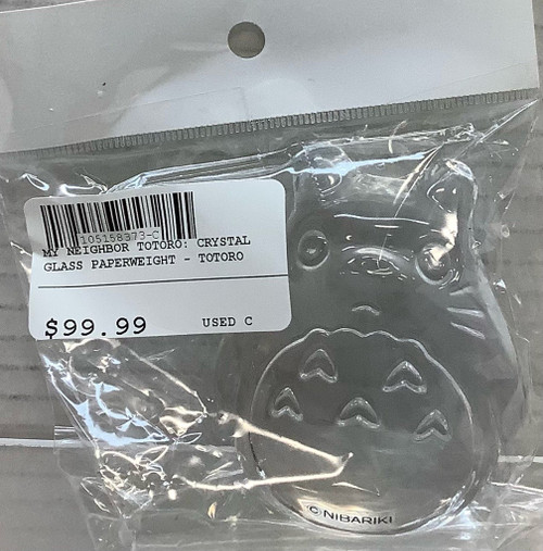 My Neighbor Totoro: Crystal Glass Paperweight - Totoro