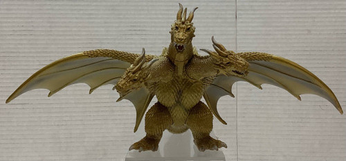Godzilla Vs Mothra King Ghidora: Soft Vinyl Figure - King Ghidora 2002 No Tag(105159402)