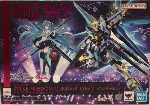 Gundam x Miku: Metal Robot Robot Spirits <Side MS> Action Figure - ZGMF/A-262B Strike Freedom Gundam Type II [Hatsune Mikue Ver.](105159463)