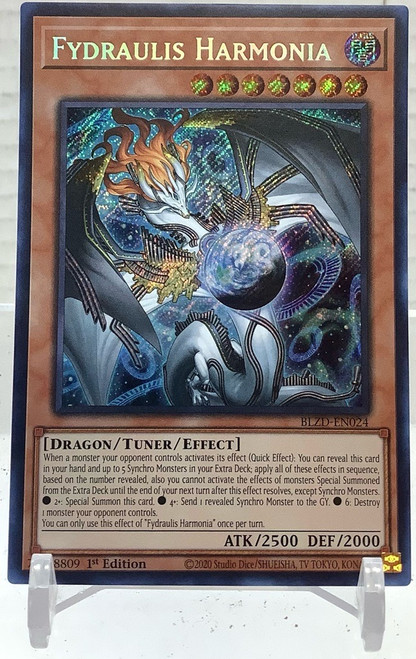 Yu-Gi-Oh!: Single Card - Blazing Dominion - Fydraulis Harmonia (Secret Rare)(105160549)