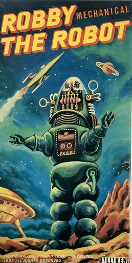 Robby The Robot: Billiken - Mechanical Toy Robby The Robot