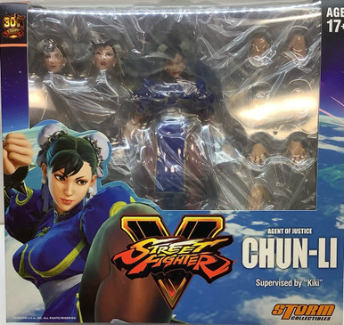 Street Fighter V: Storm Collectibles 1/12 Action Figure - Chun Li