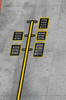 AMS Airport Paper Mat 6 Parking Slots (with terminal) 1/200