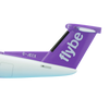 AeroClix Flybe Bombardier Q400 '2022 Colours' G-JECX 1/100 Model