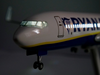 LED Ryanair Boeing 737-800 - 47cm Model