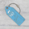 Aviationtag Corsair Boeing 747-400 F-GTUI Light Blue