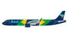 GeminiJets Azul Linhas Aereas Brasileiras Airbus A321Neo PR-YJE Brazilian Flag Livery 1/400 GJAZU2073 1/400