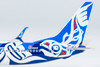 NG Model Alaska Airlines Boeing 737-800/w N559AS Salmon People CS with Scimitar winglets 1/400