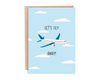 Gateway22 Let's Fly Away Aeroplane Greetings Card for Birthday or Surprise Holiday, For Boys, Boyfriend, Girlfriend, with envelope