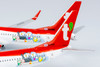 NG Models T'Way Air Boeing 737-800/w HL8306 Master Card 1/400 58169