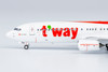 NG Models T'Way Air Boeing 737-800/w HL8306 Master Card 1/400 58169