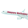 AeroClix Happy Birthday Model Plane Airbus A321 1/200 21 cm