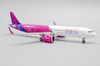 JC Wings Wizz Air Abu Dhabi Airbus A321neo A6-WZA 1/400 LH4196