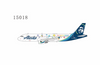 NG Model Airbus A320-200 Alaska Airlines Fly With Pride N854VA 1/400 15018