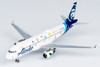 NG Model Airbus A320-200 Alaska Airlines Fly With Pride N854VA 1/400 15018