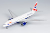 NG Models British Airways Boeing 777-200ER G-YMMI ("keep the flag flying“ titles) 1/400