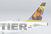 NG Model Frontier Airlines Airbus A318-100 N801FR (Grizzly Bear) 1/400 48009