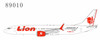 NG Model Lion Air Boeing 737 MAX 9 PK-LRF 1/400 89010