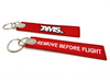 Aircraft Model Store 'Remove Before Flight' Keychain
