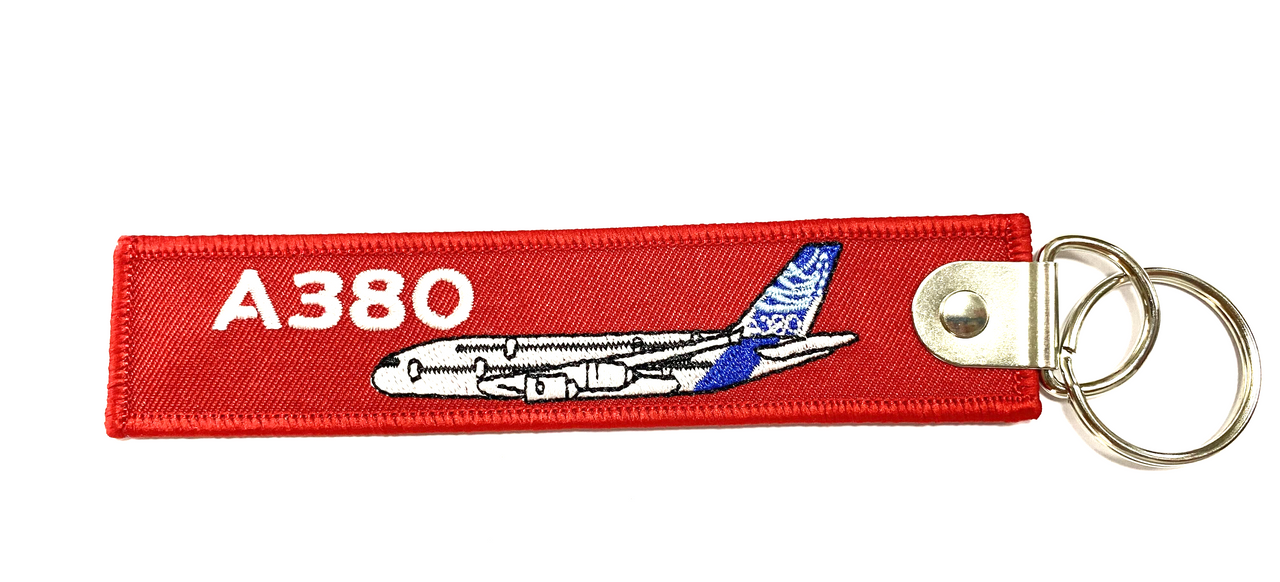 Remove Before Flight keyring A380 print