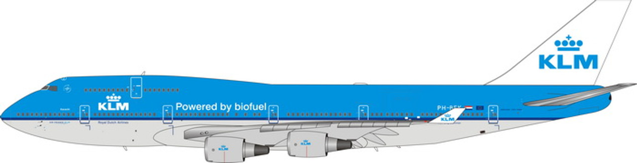 Phoenix KLM Boeing 747-400 Biofuel PH-BFK 1/400 PH11622