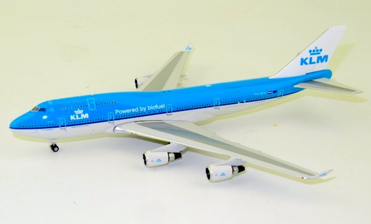 Phoenix KLM Boeing 747-400 Biofuel PH-BFK 1/400 PH11622 - Aircraft 