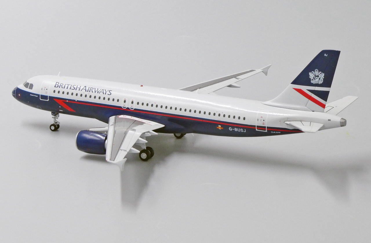 JC Wings British Airways Airbus A320 Landor Livery G-BUSJ 1/200