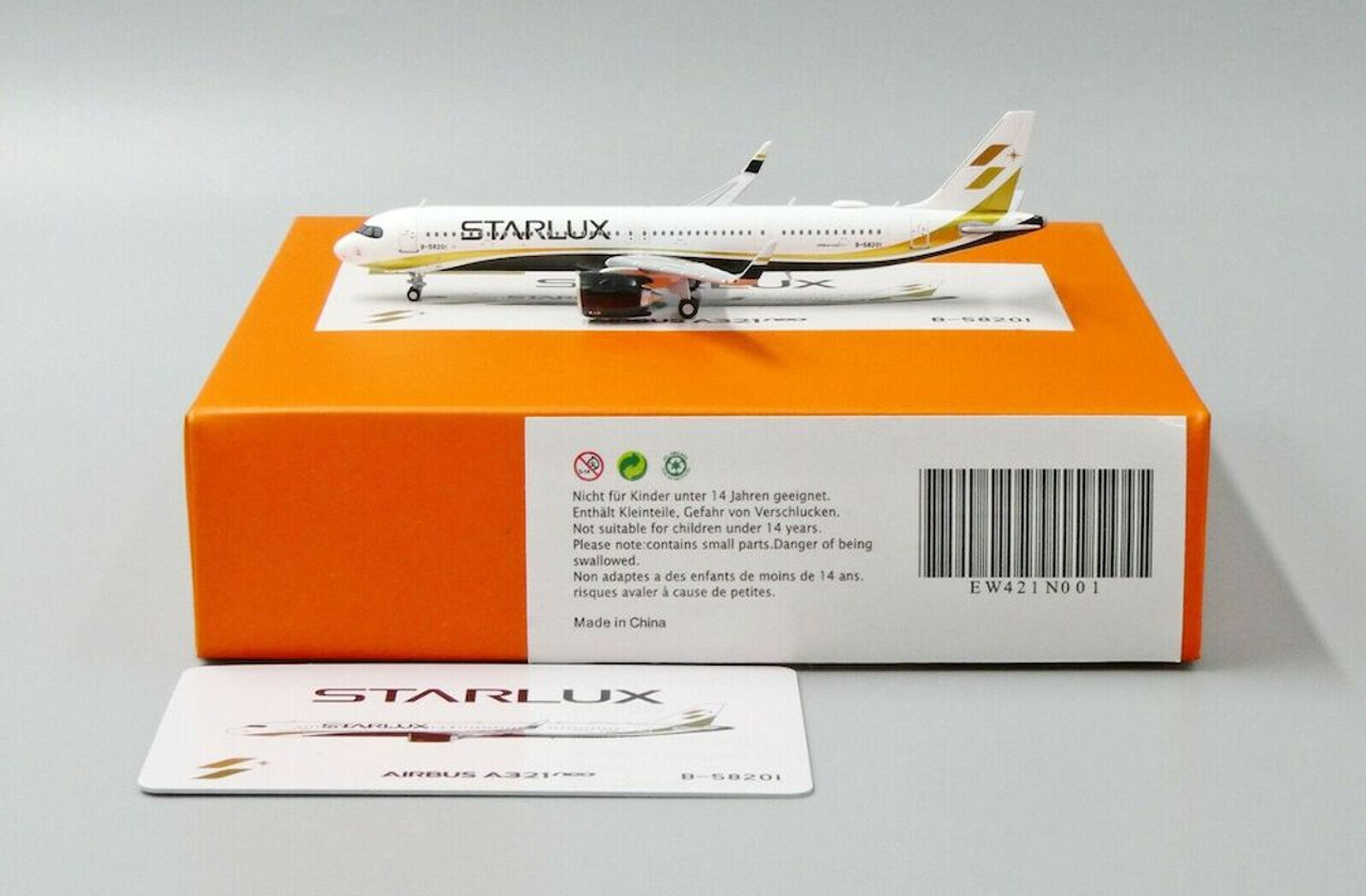 JC Wings Starlux Airbus A321neo B-58201 1/400 EW421N001 - Aircraft