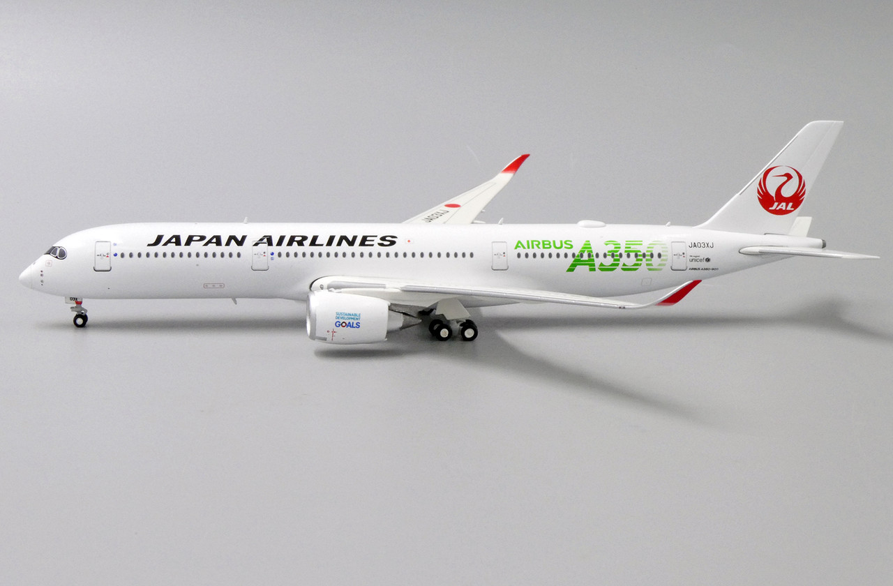 JC Wings Japan Airlines Airbus A350-900 'Green' JA03XJ 1/400 EW4359003