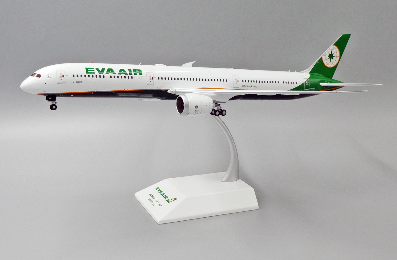 JC Wings EVA Air Boeing 787-10 B-17801 1/200 XX2309 - Aircraft 