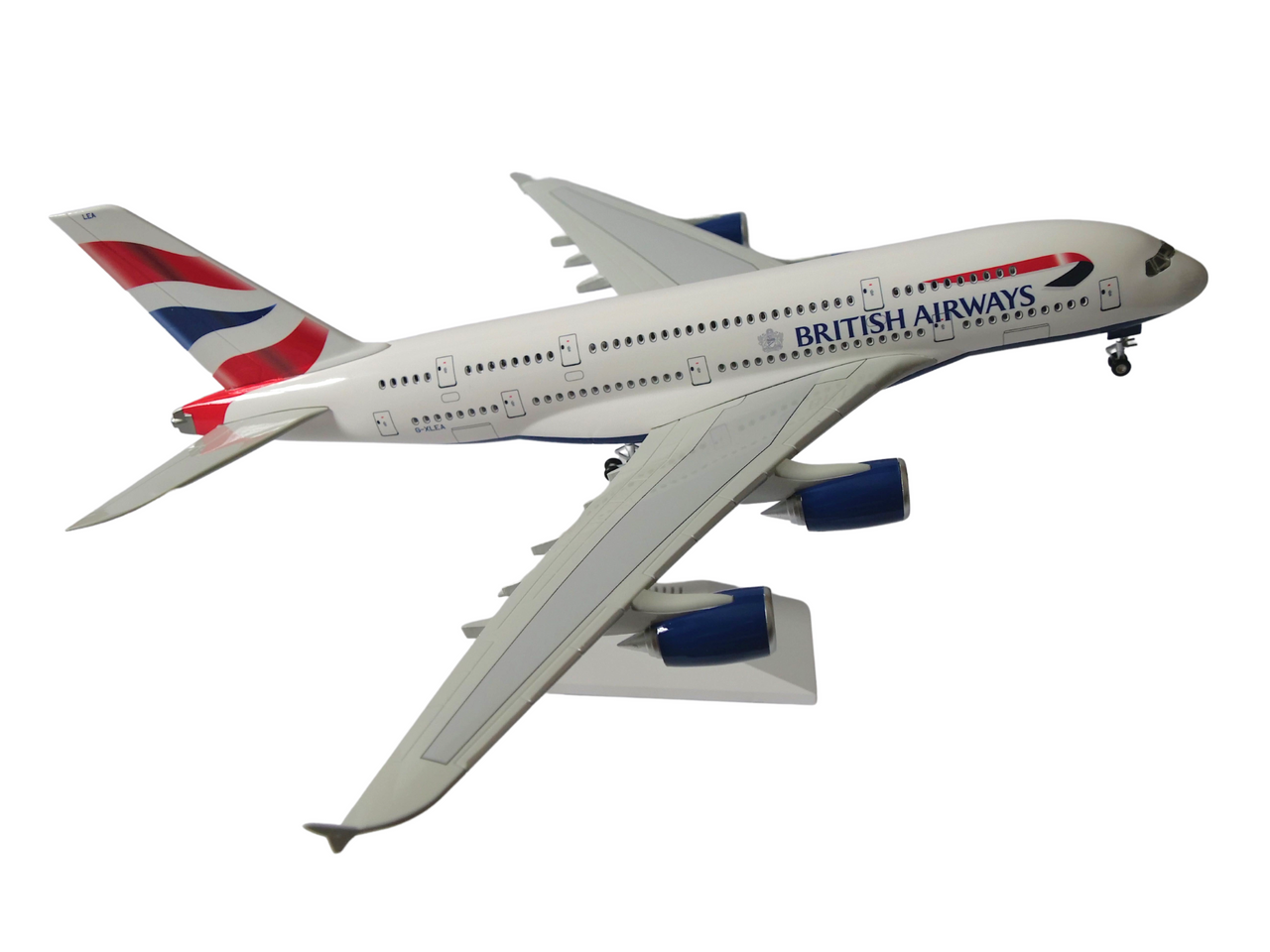 LED British Airways Airbus A380-800 - 47cm - Aircraft Model Store