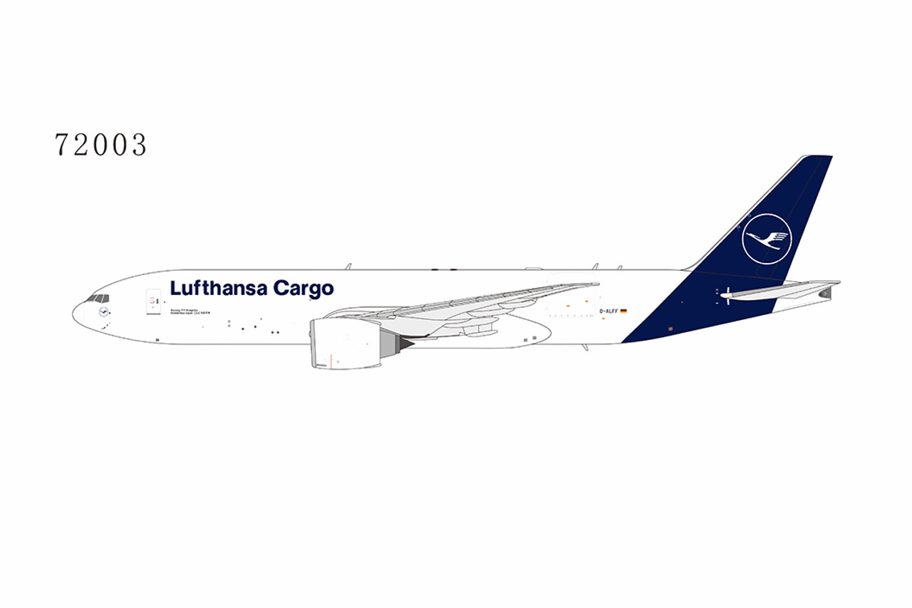 NG Models Lufthansa Cargo 777F D-ALFF 