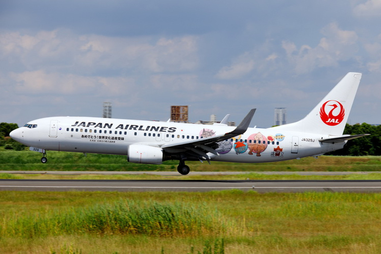 Phoenix JAL Japan Airlines Boeing 737-800 JA329J 1/400 - Aircraft 