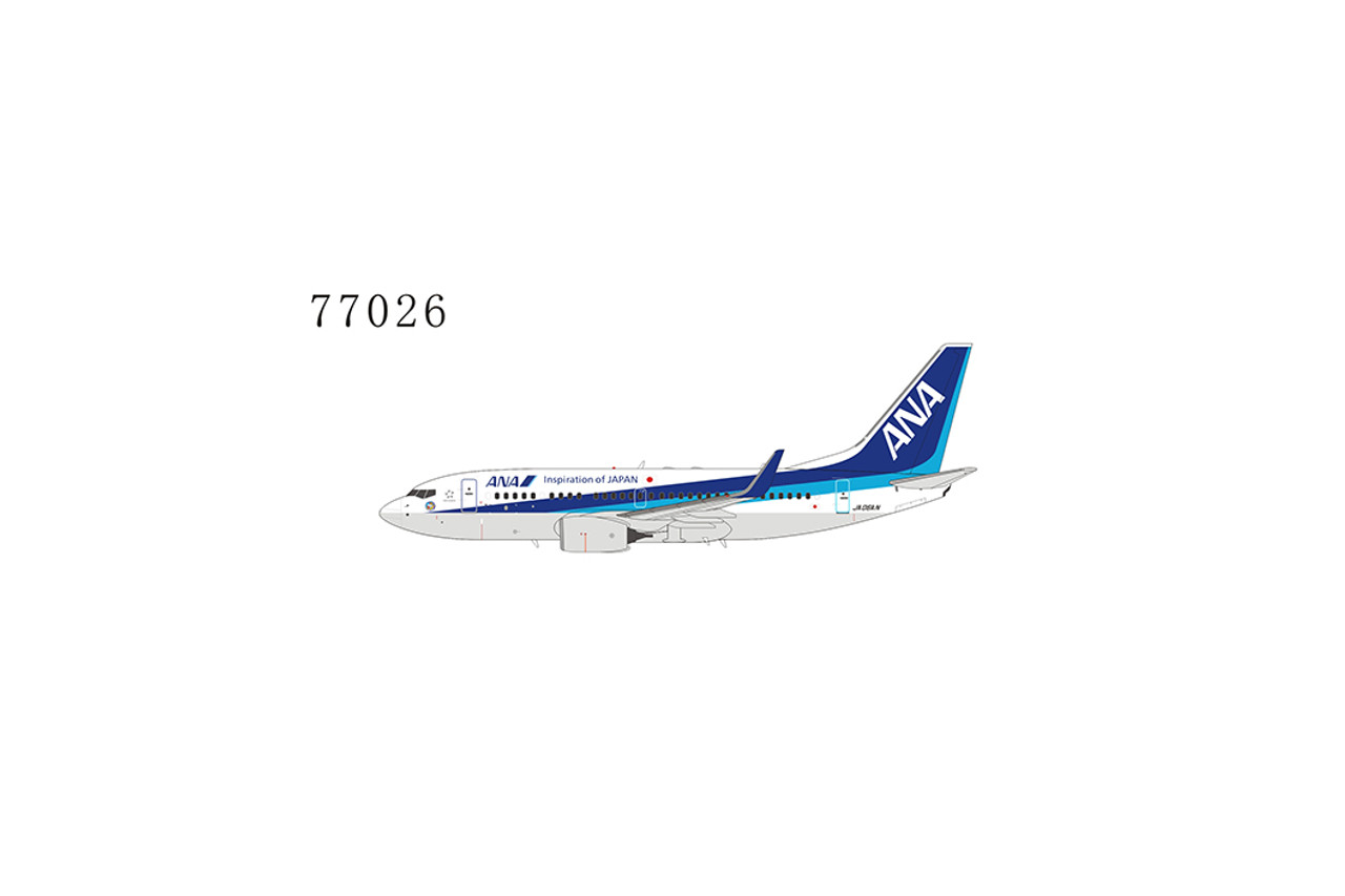 NG Models All Nippon Airways Boeing 737-700/w JA06AN (with ANA 