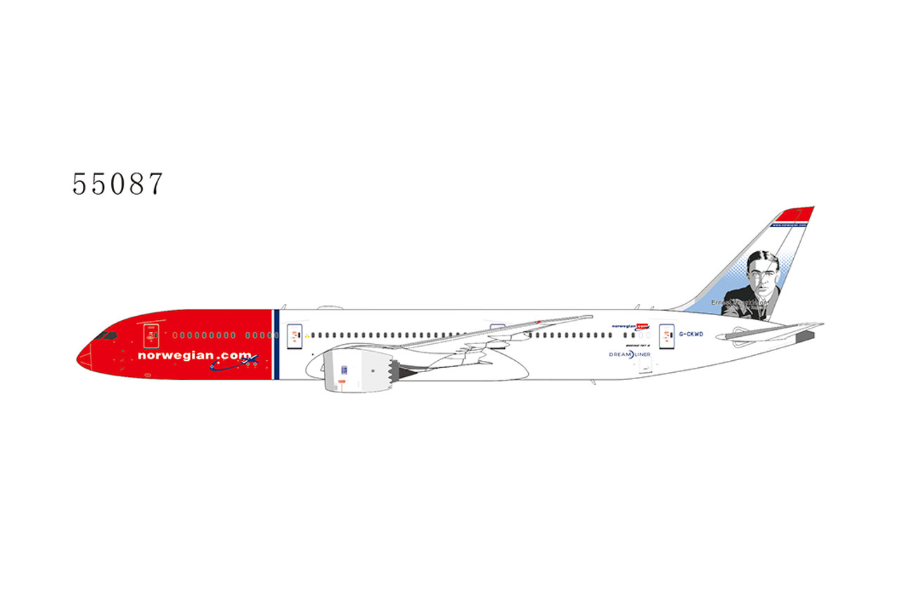 NG Models Norwegian Air UK Boeing 787-9 Dreamliner G-CKWD (Ernest 