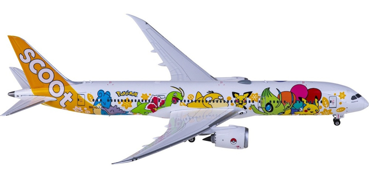 Phoenix Scoot Boeing 787-9 Pokemon 9V-OJJ 1/400