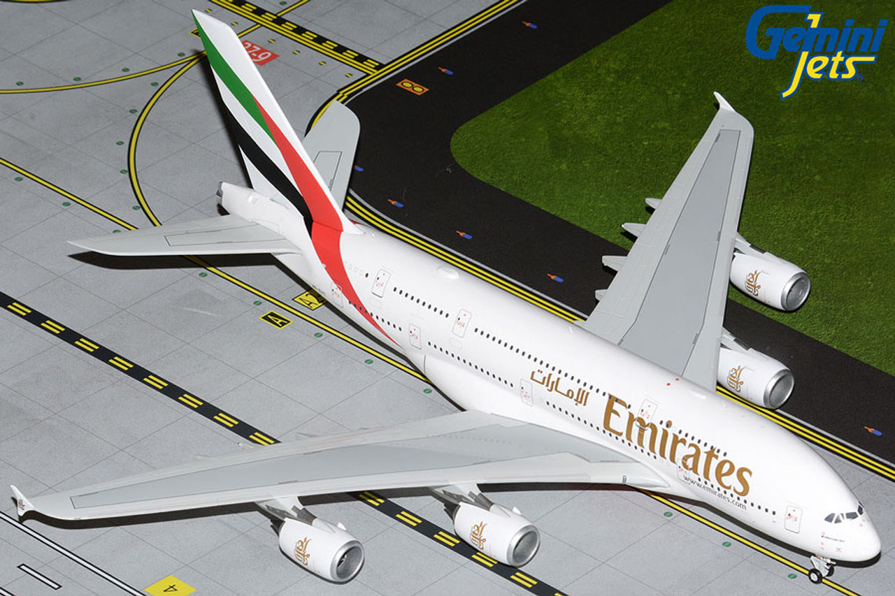GeminiJets Emirates Airbus A380-800 A6-EVC 1/200 G2UAE1207