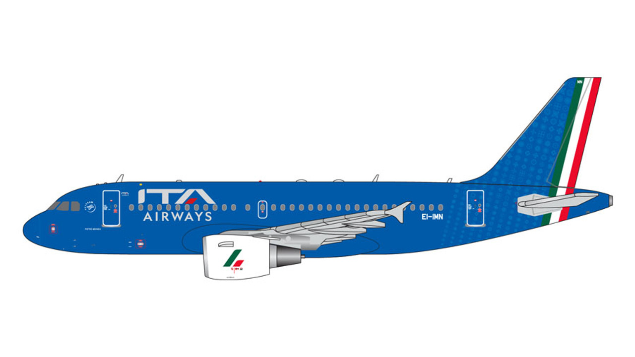 GeminiJets ITA Airways Airbus A319 EI-IMN 1/400 GJITY2128