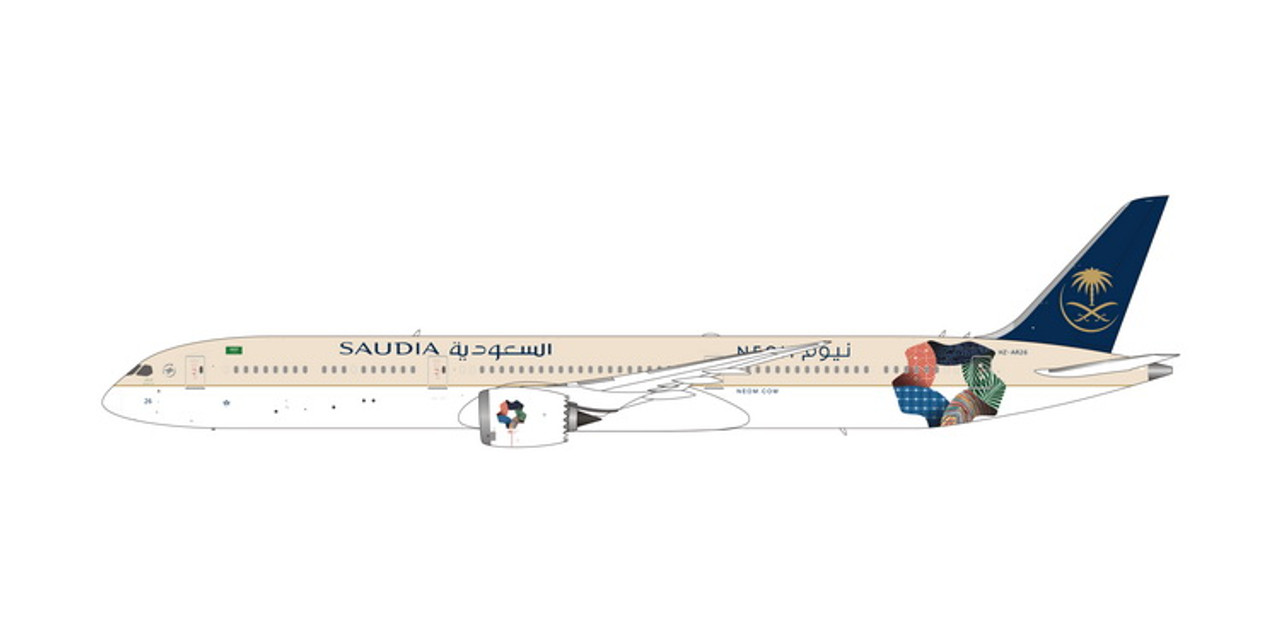 Phoenix Saudi Arabian Boeing 787-10 HZ-AR26 1/400 - Aircraft Model