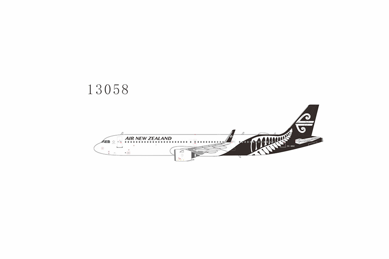 NG Models Air New Zealand Airbus A321neo ZK-NNC 1/400 NG13058 