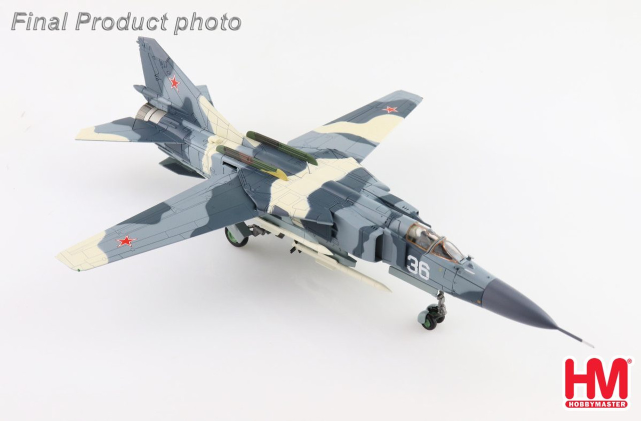 Hobby Master MIG-23-98 White 36, Russian Air Force (with 4 x R-77