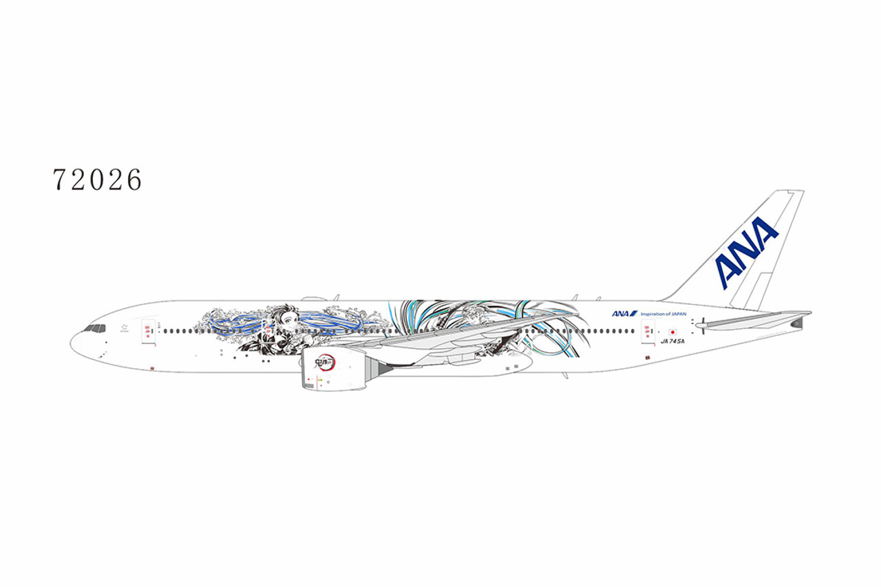 ANA B777-200ER Kimetsu no Yaeba - 航空機