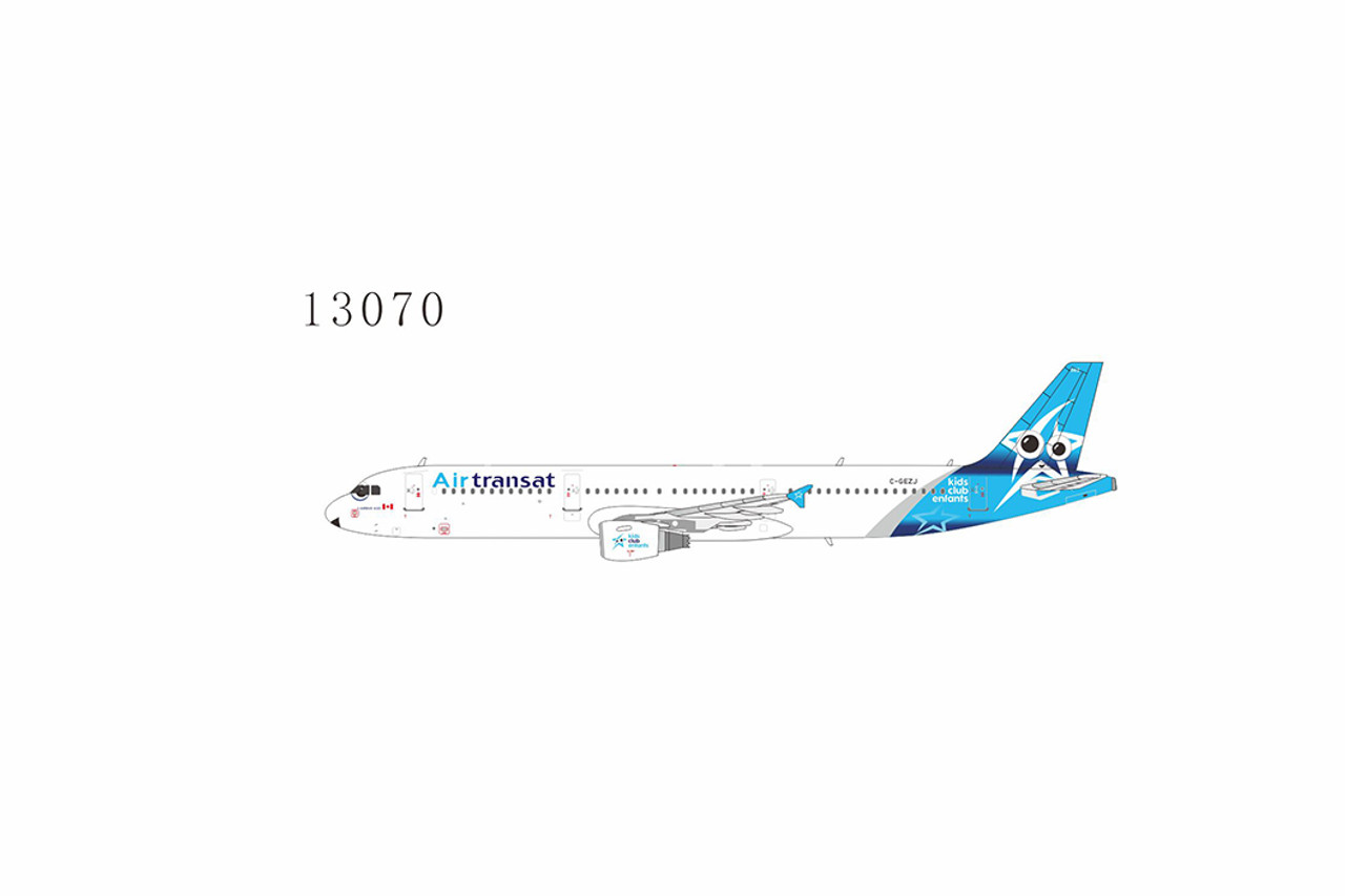 NG Models Air Transat Airbus A321-200 C-GEZJ Kids Club 1/400 