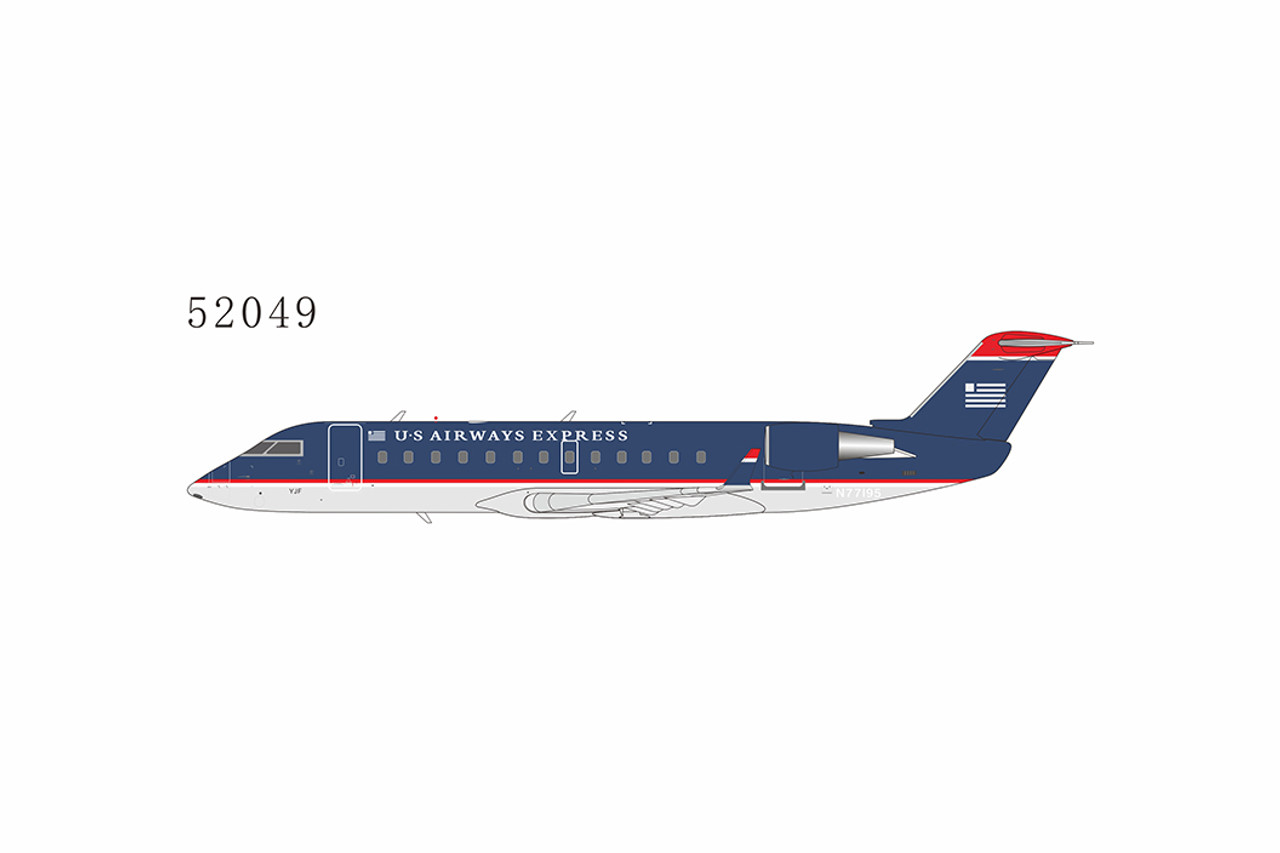 NG Models US Airways Express (Mesa Airlines) CRJ-200LR N77195 1