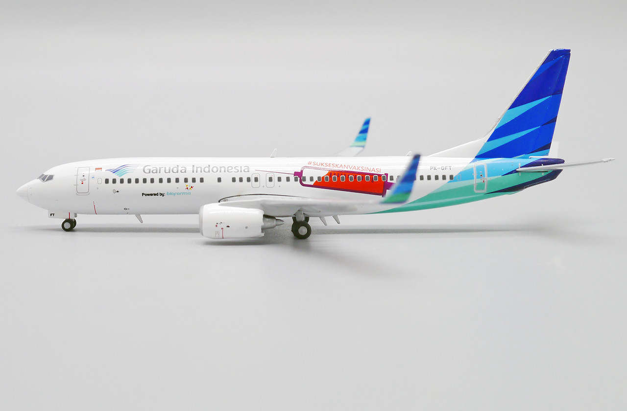 JC Wings Garuda Indonesia Boeing 737-800 1/400 LH4243 - Aircraft