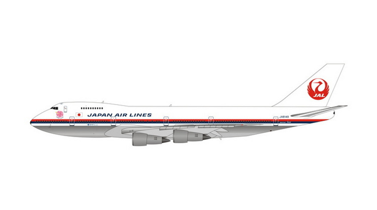 Phoenix JAL Aloha Express (Polish) Boeing 747-200 JA8149 1/400 