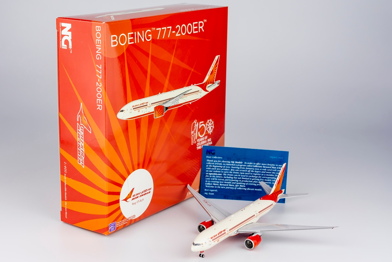 NG Models Air India Boeing 777-200LR VT-ALH 