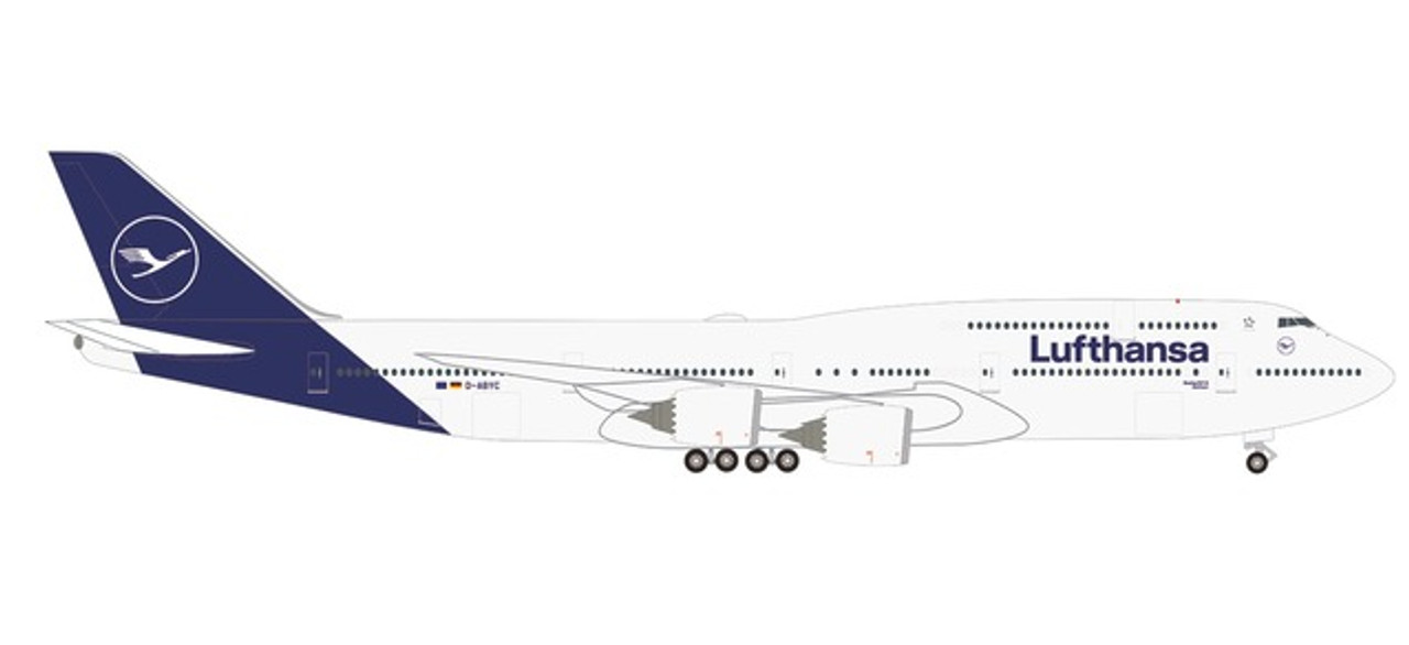 Herpa Lufthansa Boeing 747-8 Intercontinental – D-ABYC “Sachsen” 1