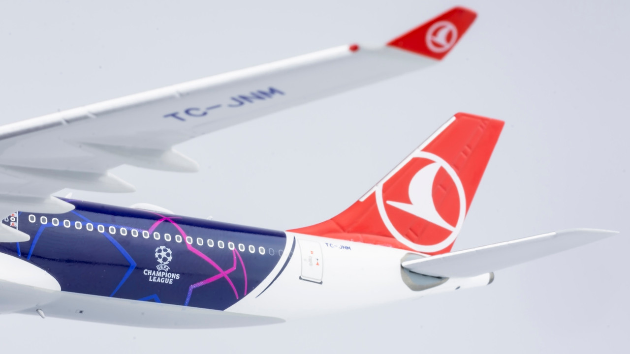 NG Model Turkish Airlines Airbus A330-300 TC-JNM UEFA Champions League 1/400