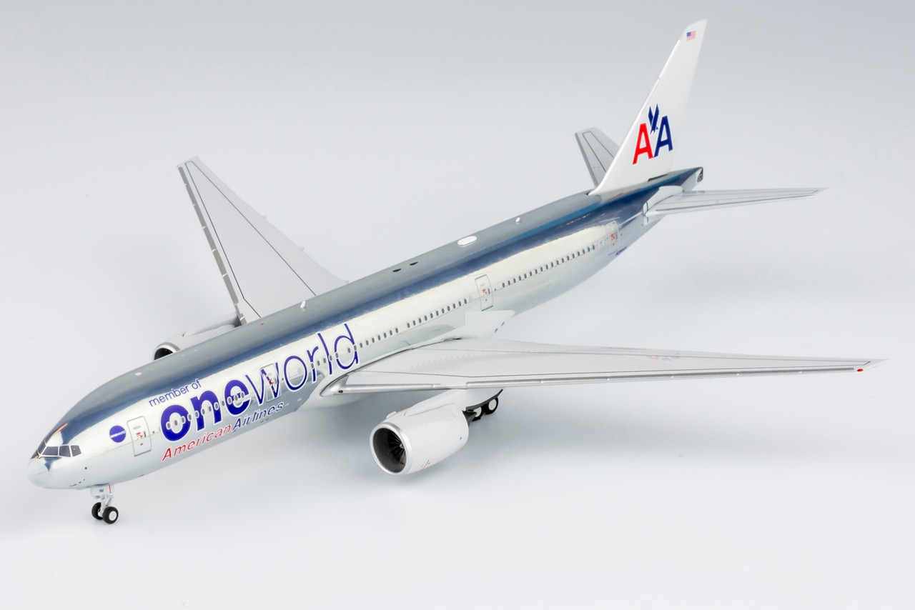 NG Models American Airlines Boeing 777-200ER N796AN One World 1 